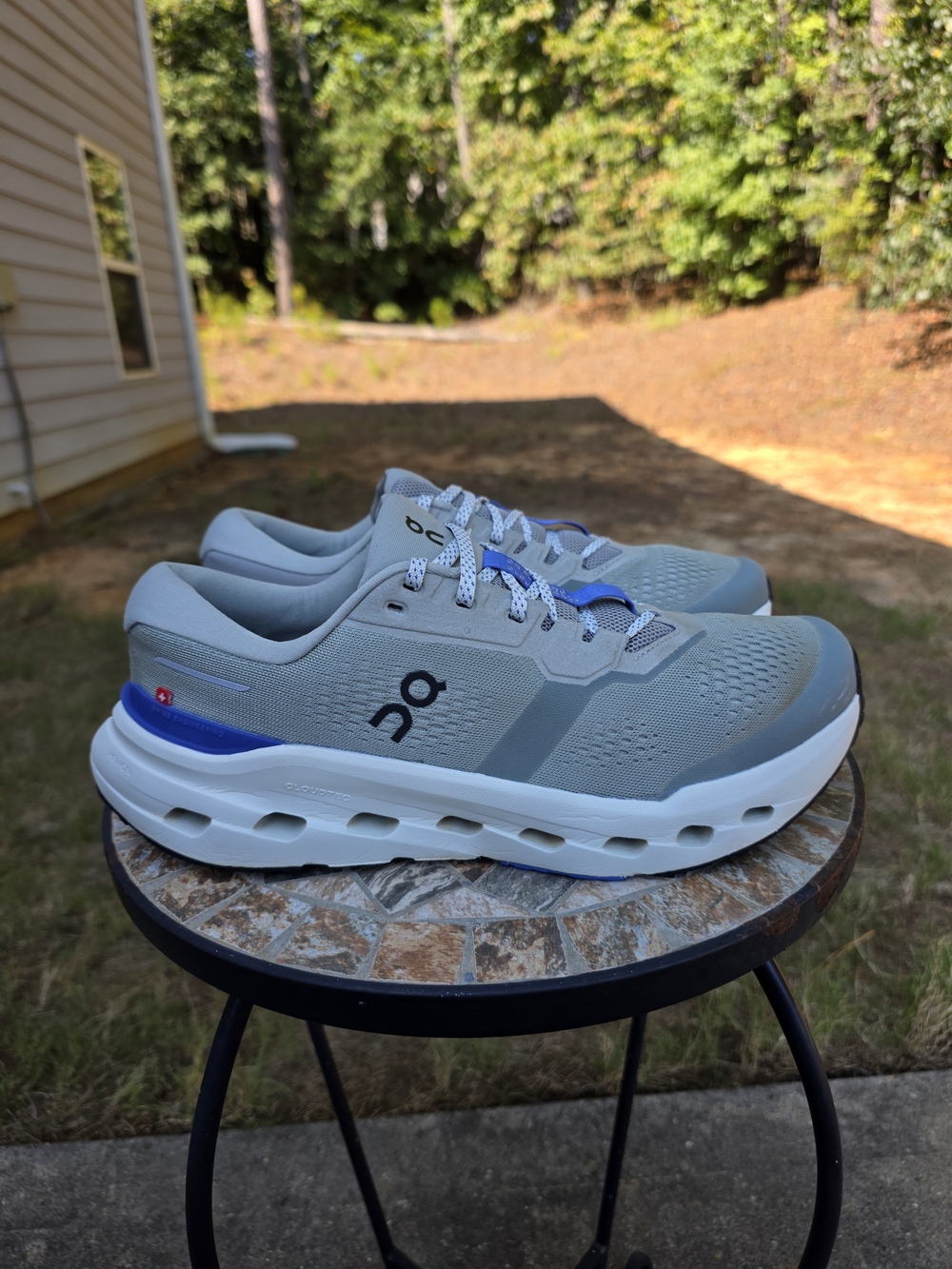 On Cloudrunner 3 3MG10074422 Tin/Iceberg Running Shoes Sneakers Men's Size 10.5